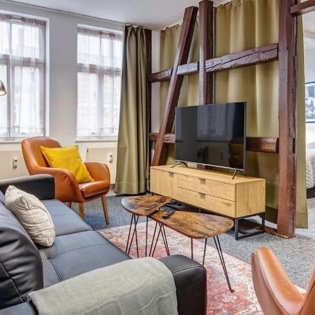 Mühlhausen Pressehaus Apartment Steinweg מראה חיצוני תמונה