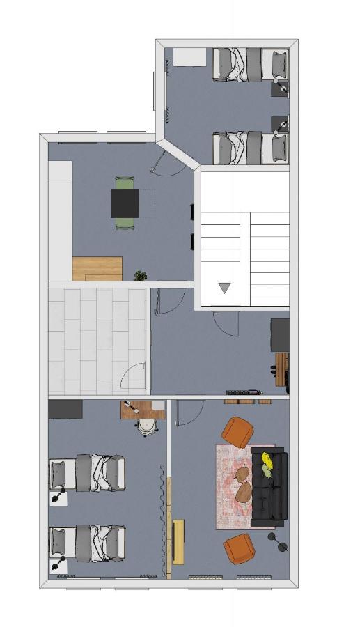 Mühlhausen Pressehaus Apartment Steinweg מראה חיצוני תמונה